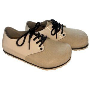 Birkenstock Honnef Sport Suede Patent Leather Lace-Up / Birkenstock Maine Size 4